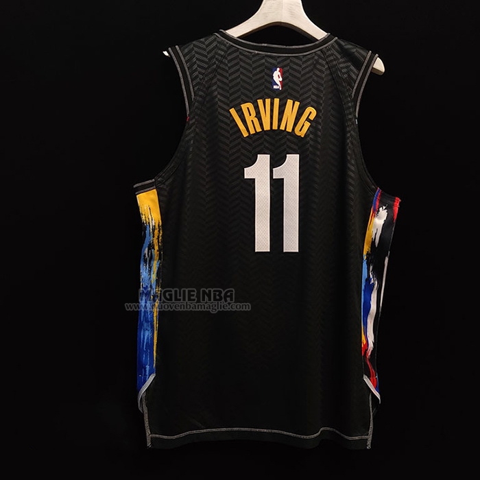 Maglia
 Kyrie Irving NO 11 Brooklyn Nets Citta
 Autentico
 2020-21 Nero
